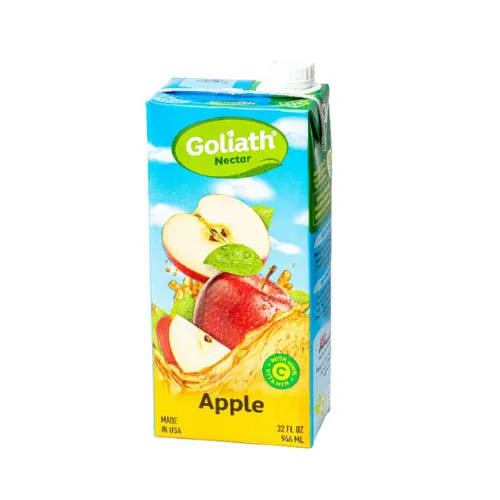Caja de Jugo Goliath Manzana 1L 