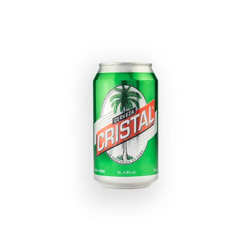Cerveza nacional  Cristal 